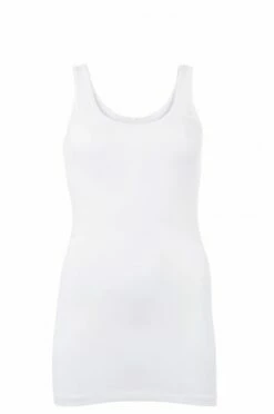 Only Damen Tank Top Live Love Long Slim Fit -JEANS DIRECT Verkäufe 23421 15060061white