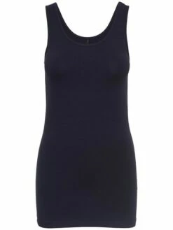 Only Damen Tank Top Live Love Long Slim Fit -JEANS DIRECT Verkäufe 23421 on 2147256 front