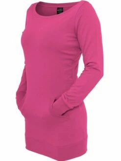 Urban Classics Damen Long Crewneck -JEANS DIRECT Verkäufe 23599 23599 TB392 fuchsia