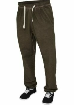 Urban Classics Damen Spray Dye Sweatpant -JEANS DIRECT Verkäufe 23628 TB459 olive