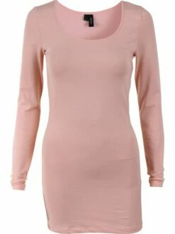 Vero Moda Damen T-Shirt VMMAXI MY LS SOFT LONG U-NECK -JEANS DIRECT Verkäufe 33062 VeroModa 10152908 RoseCloud