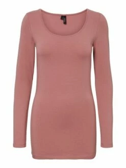 Vero Moda Damen T-Shirt VMMAXI MY LS SOFT LONG U-NECK -JEANS DIRECT Verkäufe 33062 mesa