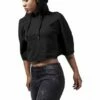 Urban Classics Damen Poncho Cropped Hooded -JEANS DIRECT Verkäufe 33656 TB1306 M1 00007