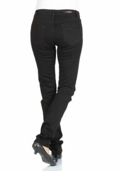 Cross Jeans Damen Jeans Anya - Slim Fit - Schwarz - Black -JEANS DIRECT Verkäufe 33726 CrossJeans P489 155 hi 1