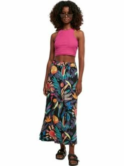 Urban Classics Ladies Cropped Rib Top -JEANS DIRECT Verkäufe 34836 URBAN CLASSI 02260 TB1498 02260 0058 2