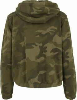Urban Classics Damen Camo Cropped Hoody -JEANS DIRECT Verkäufe 34969 TB1636 P2 00775