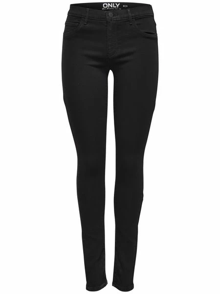 Only Damen Jeans OnlRAIN REG SKINNY JEANS CRY6060 - Skinny Fit - Schwarz - Blau 8 Only Damen Jeans OnlRAIN REG SKINNY JEANS CRY6060 - Skinny Fit - Schwarz - Blau – Bild 6