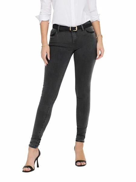 Only Damen Jeans OnlRAIN REG SKINNY JEANS CRY6060 - Skinny Fit - Schwarz - Blau 21 Only Damen Jeans OnlRAIN REG SKINNY JEANS CRY6060 - Skinny Fit - Schwarz - Blau – Bild 19