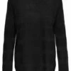 Only Damen Pullover OnlCAVIAR L/S PULLOVER KNT -JEANS DIRECT Verkäufe 35360 NEW 35360 15141866 Black 001 ProductLarge
