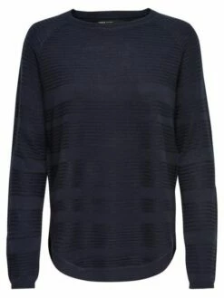 Only Damen Pullover OnlCAVIAR L/S PULLOVER KNT -JEANS DIRECT Verkäufe 35360 NEW 35360 15141866 NightSky 001 ProductLarge