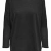 Only Damen Langarmshirt OnlELCOS 4/5 SOLID Langarmshirt -JEANS DIRECT Verkäufe 35369 15124402 Black 001 ProductLarge