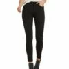 Wrangler Damen Jeans High Skinny - Skinny Fit - Schwarz - Rinsewash