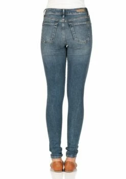 Mavi Damen Jeans Lucy - Skinny Fit - Blau - Dark Vintage Str -JEANS DIRECT Verkäufe 37956 mavi 100462 26454 0220 hi 1