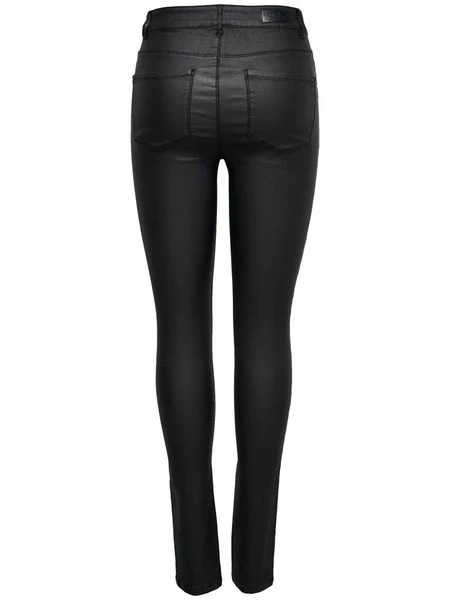 Only Damen Jeans OnlANNE K MID WAIST COATED JEANS - Skinny Fit - Schwarz - Black 16 Only Damen Jeans OnlANNE K MID WAIST COATED JEANS - Skinny Fit - Schwarz - Black – Bild 14