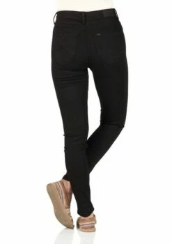 Lee Damen Jeans Scarlett High - Skinny Fit - Schwarz - Black Rinse -JEANS DIRECT Verkäufe 38132 LEE L626AE47 hi 1