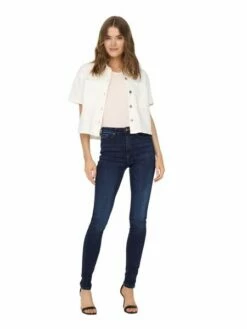 Only Damen Jeans OnlPAOLA HW SK DNM JEANS AZGZ878 - Skinny Fit - Blau - Dark Blue 27 Only Damen Jeans OnlPAOLA HW SK DNM JEANS AZGZ878 - Skinny Fit - Blau - Dark Blue -JEANS DIRECT Verkäufe 38335 on 2908635 frontfull 1