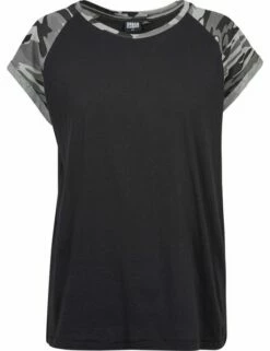 Urban Classics Damen T-Shirt Contrast Raglan -JEANS DIRECT Verkäufe 38533 TB1913 P1 01308