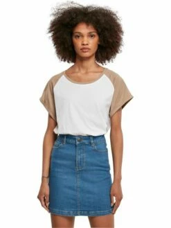 Urban Classics Damen T-Shirt Contrast Raglan -JEANS DIRECT Verkäufe 38533 URBAN CLASSI 00315 TB1913 03685 0051