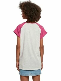 Urban Classics Damen T-Shirt Contrast Raglan -JEANS DIRECT Verkäufe 38533 URBAN CLASSI 00316 TB1913 03686 0058 2