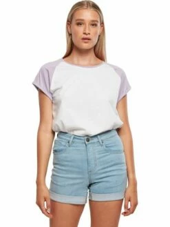 Urban Classics Damen T-Shirt Contrast Raglan -JEANS DIRECT Verkäufe 38533 URBAN CLASSI 03183 TB1913 03183 0037