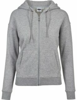 Urban Classics Damen Classic Zip Hoody -JEANS DIRECT Verkäufe 38596 TB1982 P1 00111 1