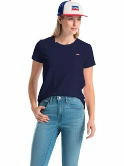 Levis Damen T-Shirt Perfect Tee -JEANS DIRECT Verkäufe 38839 18 H1 39185 0129 Front 999 2