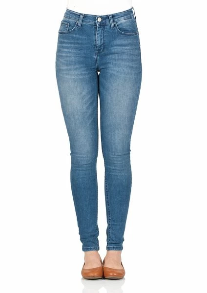 LTB Damen Jeans Amy - Skinny Fit - Blau - Erlina Wash 3 LTB Damen Jeans Amy - Skinny Fit - Blau - Erlina Wash