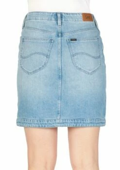Lee Damen Jeansrock Mom Skirt - Blau - Buzz Hype -JEANS DIRECT Verkäufe 39521 LEE L38MRESJ hi 1