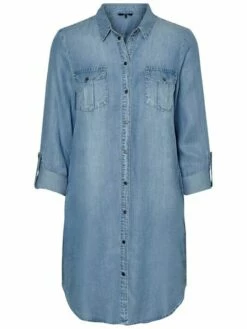 Vero Moda Damen Kleid VMSILLA LS SHORT DRESS