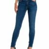 Cross Jeans Damen Jeans Alan - Skinny Fit - Blau - Dark Blue -JEANS DIRECT Verkäufe 39764 Cross N 497 101 1