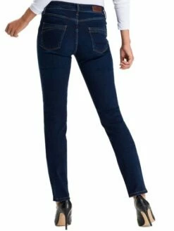 Cross Jeans Damen Jeans Anya - Slim Fit - Blau - Dark Blue -JEANS DIRECT Verkäufe 39780 Cross P 489 136 2 1