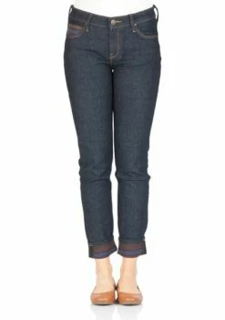 Titelseite 16 Lee Damen Jeans Scarlett - Skinny Fit - Blau - Rinse