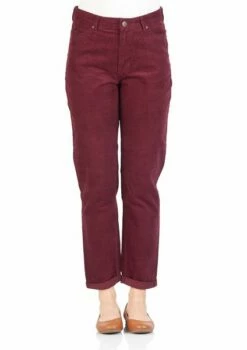 Lee Damen Jeans Mom - Straight Relaxed Fit - Rot - Burgundy 8 Lee Damen Jeans Mom - Straight Relaxed Fit - Rot - Burgundy -JEANS DIRECT Verkäufe 39966 LEE L31DFA10 vo 1