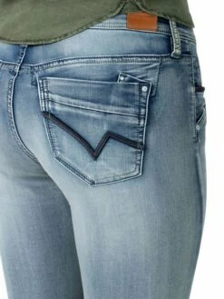 TIMEZONE 3/4 Damen Jeans TaliTZ - Slim Fit - Blau - Aqua Blue Wash 17 TIMEZONE 3/4 Damen Jeans TaliTZ - Slim Fit - Blau - Aqua Blue Wash -JEANS DIRECT Verkäufe 40010 15 10016 03 3337 3039 Slim Talitz TZ detail1