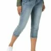 TIMEZONE 3/4 Damen Jeans TaliTZ - Slim Fit - Blau - Aqua Blue Wash -JEANS DIRECT Verkäufe 40010 15 10016 03 3337 3039 Slim Talitz TZ detail2