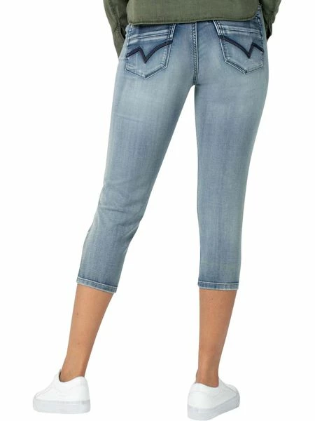 TIMEZONE 3/4 Damen Jeans TaliTZ - Slim Fit - Blau - Aqua Blue Wash 10 TIMEZONE 3/4 Damen Jeans TaliTZ - Slim Fit - Blau - Aqua Blue Wash – Bild 8
