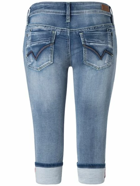 TIMEZONE 3/4 Damen Jeans TaliTZ - Slim Fit - Blau - Aqua Blue Wash 8 TIMEZONE 3/4 Damen Jeans TaliTZ - Slim Fit - Blau - Aqua Blue Wash – Bild 6