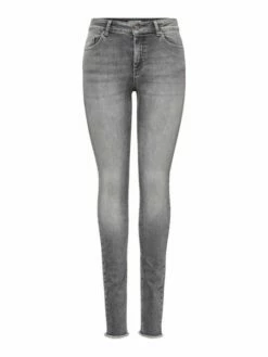 Only Damen Jeans ONLBLUSH MID SK ANK RAW JNS REA0918 - Skinny Fit - Grau - Grey Denim 35 Only Damen Jeans ONLBLUSH MID SK ANK RAW JNS REA0918 - Skinny Fit - Grau - Grey Denim -JEANS DIRECT Verkäufe 40121 on 3192367 front 1