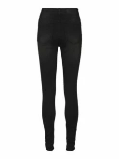 Noisy May Damen Jeans NMCALLIE HW SKINNY JEANS VI023BL - Skinny Fit - Schwarz - Black -JEANS DIRECT Verkäufe 40309 40309 nm 3990895 backavmg