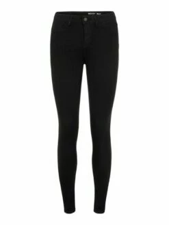 Noisy May Damen Jeans NMCALLIE HW SKINNY JEANS VI023BL - Skinny Fit - Schwarz - Black -JEANS DIRECT Verkäufe 40309 nm 3162952 fronta 1