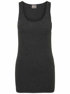 Vero Moda Damen Tank Top VMMAXI MY SOFT LONG TANK TOP -JEANS DIRECT Verkäufe 40995 Dark Grey Melange