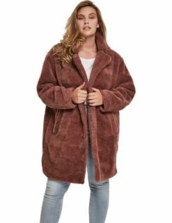 Urban Classics Damen Oversized Sherpa Coat -JEANS DIRECT Verkäufe 41306 TB3058 M11 01472 U