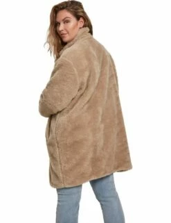 Urban Classics Damen Oversized Sherpa Coat -JEANS DIRECT Verkäufe 41306 TB3058 M2 00208 U