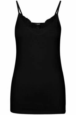 Vero Moda Damen Spaghettiträger - Top VMINGE LACE SINGLET