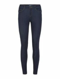 Vero Moda Damen Jeans VMSEVEN NW S SHAPE UP JEANS VI500 - Skinny Fit - Blau - Dark Blue Denim 28 Vero Moda Damen Jeans VMSEVEN NW S SHAPE UP JEANS VI500 - Skinny Fit - Blau - Dark Blue Denim -JEANS DIRECT Verkäufe 41501 vm 10183948 front 1