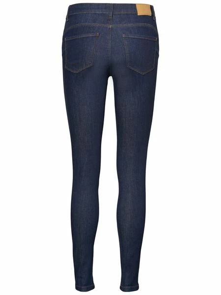 Vero Moda Damen Jeans VMSEVEN NW S SHAPE UP JEANS VI500 - Skinny Fit - Blau - Dark Blue Denim 9 Vero Moda Damen Jeans VMSEVEN NW S SHAPE UP JEANS VI500 - Skinny Fit - Blau - Dark Blue Denim – Bild 7