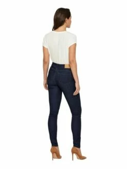 Vero Moda Damen Jeans VMSEVEN NW S SHAPE UP JEANS VI500 - Skinny Fit - Blau - Dark Blue Denim 18 Vero Moda Damen Jeans VMSEVEN NW S SHAPE UP JEANS VI500 - Skinny Fit - Blau - Dark Blue Denim -JEANS DIRECT Verkäufe 41501 vm 2576077 back1