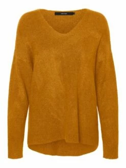 Vero Moda Damen Strickpullover VMCREWLEFILE LS V-NECK -JEANS DIRECT Verkäufe 41576 10233357buck