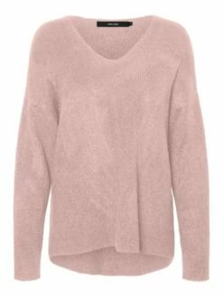 Vero Moda Damen Strickpullover VMCREWLEFILE LS V-NECK -JEANS DIRECT Verkäufe 41576 10233357sr