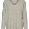 Vero Moda Damen Strickpullover VMCREWLEFILE LS V-NECK -JEANS DIRECT Verkäufe 41576 vm 3404971 front